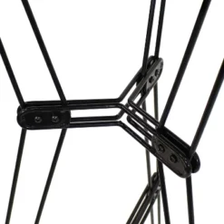 Sunnydaze Decor Sunnydaze Indoor Modern Furniture Steel Wire Bar Table With Faux Woodgrain Tabletop - Brown -Sunnydaze Decor GUEST b7ac453e 3ad1 4ec4 9ecc 97b04880fdc6 1