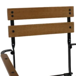 Sunnydaze Decor Sunnydaze Indoor/Outdoor Patio Or Dining Basic Chestnut Wooden Folding Bistro Arm Chair - Brown 14 Sunnydaze Decor Sunnydaze Indoor/Outdoor Patio Or Dining Basic Chestnut Wooden Folding Bistro Arm Chair - Brown -Sunnydaze Decor GUEST bd0ee9b4 d6d9 4e26 9144 353487552500