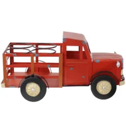Sunnydaze Decor Sunnydaze Rustic Truck Metal Wine Rack - Red 17 Sunnydaze Decor Sunnydaze Rustic Truck Metal Wine Rack - Red -Sunnydaze Decor GUEST bf14f48a bf8e 485a bd1c 1ecaec9ba97e