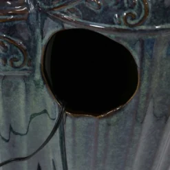 Sunnydaze Decor Sunnydaze 27"H Electric Ceramic Dark Turquoise Tour De Vase Outdoor Water Fountain With LED Lights 16 Sunnydaze Decor Sunnydaze 27"H Electric Ceramic Dark Turquoise Tour De Vase Outdoor Water Fountain With LED Lights -Sunnydaze Decor GUEST c355adc4 edc8 4547 b6d6 637844137633