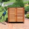 Sunnydaze Decor Sunnydaze Outdoor Meranti Wood Small Garden Storage Shed For The Patio Or Yard - 36" 1 Sunnydaze Decor Sunnydaze Outdoor Meranti Wood Small Garden Storage Shed For The Patio Or Yard - 36" -Sunnydaze Decor GUEST c58dc799 d193 49e2 b486 c1004a5e9f65
