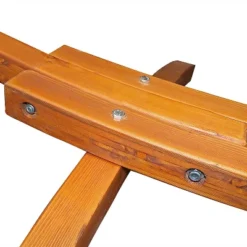 Sunnydaze Decor Sunnydaze Heavy-Duty Two-Person Curved Larch Wood Hammock Stand Only -Sunnydaze Decor GUEST c5f73b97 dfc3 485c 8ec1 508658bbd7c5