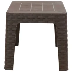 Sunnydaze Decor Sunnydaze 18" Square Polypropylene Indoor/Outdoor Patio Side Table 13 Sunnydaze Decor Sunnydaze 18" Square Polypropylene Indoor/Outdoor Patio Side Table -Sunnydaze Decor GUEST c8f58f48 f7cf 4c31 9ab1 0780c1670d23