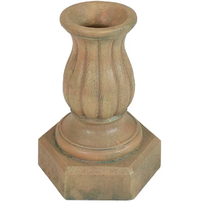 Sunnydaze Decor Sunnydaze Contemporary Pillar Indoor/Outdoor Column-Style Gazing Globe Stand For 10 To 12-Inch Gazing Balls - 16" H 8 Sunnydaze Decor Sunnydaze Contemporary Pillar Indoor/Outdoor Column-Style Gazing Globe Stand For 10 To 12-Inch Gazing Balls - 16" H - Image 6