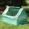 Sunnydaze Decor Sunnydaze Steel Raised Garden Bed With Greenhouse Cover - Green 1 Sunnydaze Decor Sunnydaze Steel Raised Garden Bed With Greenhouse Cover - Green -Sunnydaze Decor GUEST d10e375a bb6f 4992 b7d6 abc2769258c2