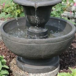 Sunnydaze Decor Sunnydaze 25"H Electric Polyresin 2-Tier Streaming Falls Outdoor Water Fountain 15 Sunnydaze Decor Sunnydaze 25"H Electric Polyresin 2-Tier Streaming Falls Outdoor Water Fountain -Sunnydaze Decor GUEST d5e1e1e8 5cee 457a 9915 4fb131d73284