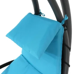 Sunnydaze Decor Sunnydaze Outdoor Hanging Chaise Floating Lounge Chair With Canopy Umbrella And Arc Stand 16 Sunnydaze Decor Sunnydaze Outdoor Hanging Chaise Floating Lounge Chair With Canopy Umbrella And Arc Stand -Sunnydaze Decor GUEST d6c87df4 ab8f 435c 9337 193ced7d88f1