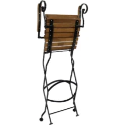 Sunnydaze Decor Sunnydaze Outdoor Deluxe Chestnut Wood Folding Patio Table And Bar Chairs Set - Brown - 3pc 9 Sunnydaze Decor Sunnydaze Outdoor Deluxe Chestnut Wood Folding Patio Table And Bar Chairs Set - Brown - 3pc -Sunnydaze Decor GUEST db2875eb a485 46f6 a162 07fa6f8f84ed