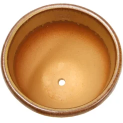 Sunnydaze Decor Sunnydaze Resort High-Fired Outdoor/Indoor Glazed UV- And Frost-Resistant Ceramic Planters With Drainage Holes - 2-Pack -Sunnydaze Decor GUEST e02cb5c5 01b2 4f27 9f06 7656c3d8a4fe