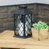 Sunnydaze Decor Sunnydaze Outdoor Concord Hanging Tabletop Solar LED Rustic Farmhouse Decorative Candle Lantern - 11" -Sunnydaze Decor GUEST e17a8a1b a2c2 4b2e 9635 06a20a8f2dcf