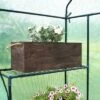 Sunnydaze Decor Sunnydaze Rectangle Decorative Indoor/Outdoor Flower And Succulent Planter Box With Handles - 20.75" W X 8.25" D X 7.75" H - Acacia Wood -Sunnydaze Decor GUEST e3da6d44 0ccb 403d 8036 10f32eecfd5c