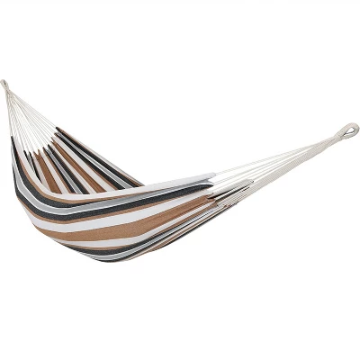 Sunnydaze Decor Sunnydaze Large Two-Person Double Brazilian Hammock For Backyard And Patio - 450 Lb Capacity 10 Sunnydaze Decor Sunnydaze Large Two-Person Double Brazilian Hammock For Backyard And Patio - 450 Lb Capacity - Image 8