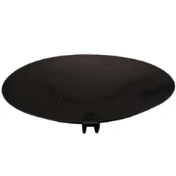 Sunnydaze Decor Sunnydaze Outdoor Camping Backyard Steel Round Classic Ebony Raised Fire Pit Bowl With 3 Folding Legs - Black - 24" -Sunnydaze Decor GUEST ee52f27a 6ba7 4229 a229 9a0c05d6be0b