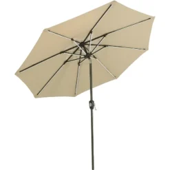 Sunnydaze Decor Sunnydaze Outdoor Aluminum Sunbrella Patio Umbrella With Solar LED Light Bars And Tilt - 9' 23 Sunnydaze Decor Sunnydaze Outdoor Aluminum Sunbrella Patio Umbrella With Solar LED Light Bars And Tilt - 9' -Sunnydaze Decor GUEST eefde326 5f65 490e 8bf9 64df4a634fd6