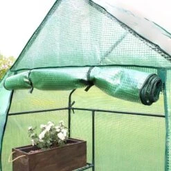 Sunnydaze Decor Sunnydaze Outdoor Portable Tiered Growing Rack Deluxe Walk-In Greenhouse With Roll-Up Door - 4 Shelves - Green 20 Sunnydaze Decor Sunnydaze Outdoor Portable Tiered Growing Rack Deluxe Walk-In Greenhouse With Roll-Up Door - 4 Shelves - Green -Sunnydaze Decor GUEST ef428707 235d 4983 afea 5442dbfaaf07