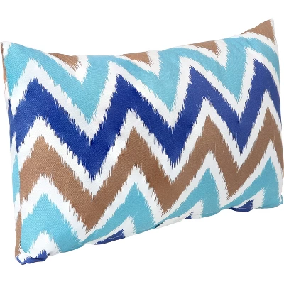 Sunnydaze Decor Sunnydaze Indoor/Outdoor Weather-Resistant Polyester Lumbar Decorative Pillow With Zipper Closure - 2pk 5 Sunnydaze Decor Sunnydaze Indoor/Outdoor Weather-Resistant Polyester Lumbar Decorative Pillow With Zipper Closure - 2pk - Image 4