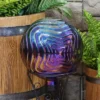 Sunnydaze Decor Sunnydaze Rippled Texture Indoor/Outdoor Gazing Globe Glass Garden Ball - 10" Diameter 2 Sunnydaze Decor Sunnydaze Rippled Texture Indoor/Outdoor Gazing Globe Glass Garden Ball - 10" Diameter -Sunnydaze Decor GUEST f2c8625b cd49 4829 bbbd 9118ab4edc87