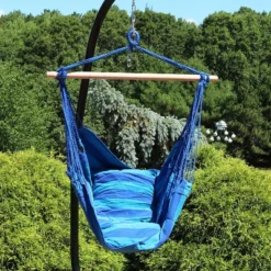 Sunnydaze Decor Sunnydaze Double Cushion Hanging Rope Hammock Chair Swing For Backyard And Patio - 2-Pack -Sunnydaze Decor GUEST f45ac6d3 1a32 43db 80f9 2180d7c4470d