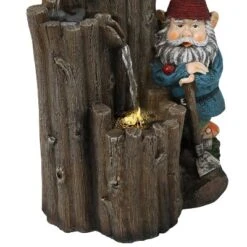 Sunnydaze Decor Sunnydaze 17"H Electric Polyresin Resting Gnome By Tiered Logs Outdoor Water Fountain With LED Light 12 Sunnydaze Decor Sunnydaze 17"H Electric Polyresin Resting Gnome By Tiered Logs Outdoor Water Fountain With LED Light -Sunnydaze Decor GUEST f6f29a1b e530 4e2b 94c0 6c97c28911e4