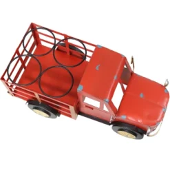 Sunnydaze Decor Sunnydaze Rustic Truck Metal Wine Rack - Red 14 Sunnydaze Decor Sunnydaze Rustic Truck Metal Wine Rack - Red -Sunnydaze Decor GUEST f7146bce b37b 4b5f b083 42393a359f77