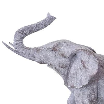 Sunnydaze Decor Sunnydaze 18.5" Elijah The Excellent Elephant Indoor And Outdoor Garden And Home Statue 4 Sunnydaze Decor Sunnydaze 18.5" Elijah The Excellent Elephant Indoor And Outdoor Garden And Home Statue - Image 2