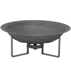Sunnydaze Decor Sunnydaze Outdoor Camping Or Backyard Cast Iron With Heat Resistant Finish Modern Round Fire Pit Bowl With Stand - 23" - Bronze 10 Sunnydaze Decor Sunnydaze Outdoor Camping Or Backyard Cast Iron With Heat Resistant Finish Modern Round Fire Pit Bowl With Stand - 23" - Bronze -Sunnydaze Decor GUEST f7a8e5d9 8b0e 43d9 a0c9 974ec36a94c5