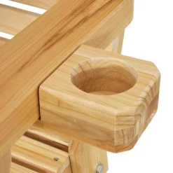 Sunnydaze Decor Sunnydaze Outdoor 2-Person Traditional Wooden Porch Swing With Hanging Chains - 58.5-Inch - Brown -Sunnydaze Decor GUEST fdadff7d 31cb 4f25 ac93 6ad930acd15c